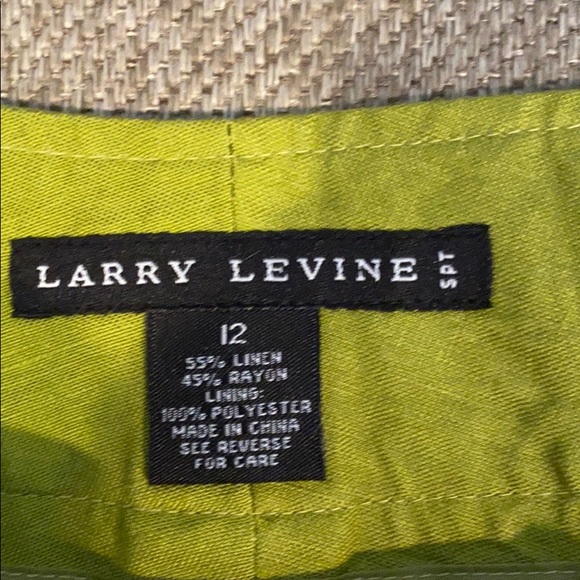 Larry Levine linen pants - Picture 2 of 4